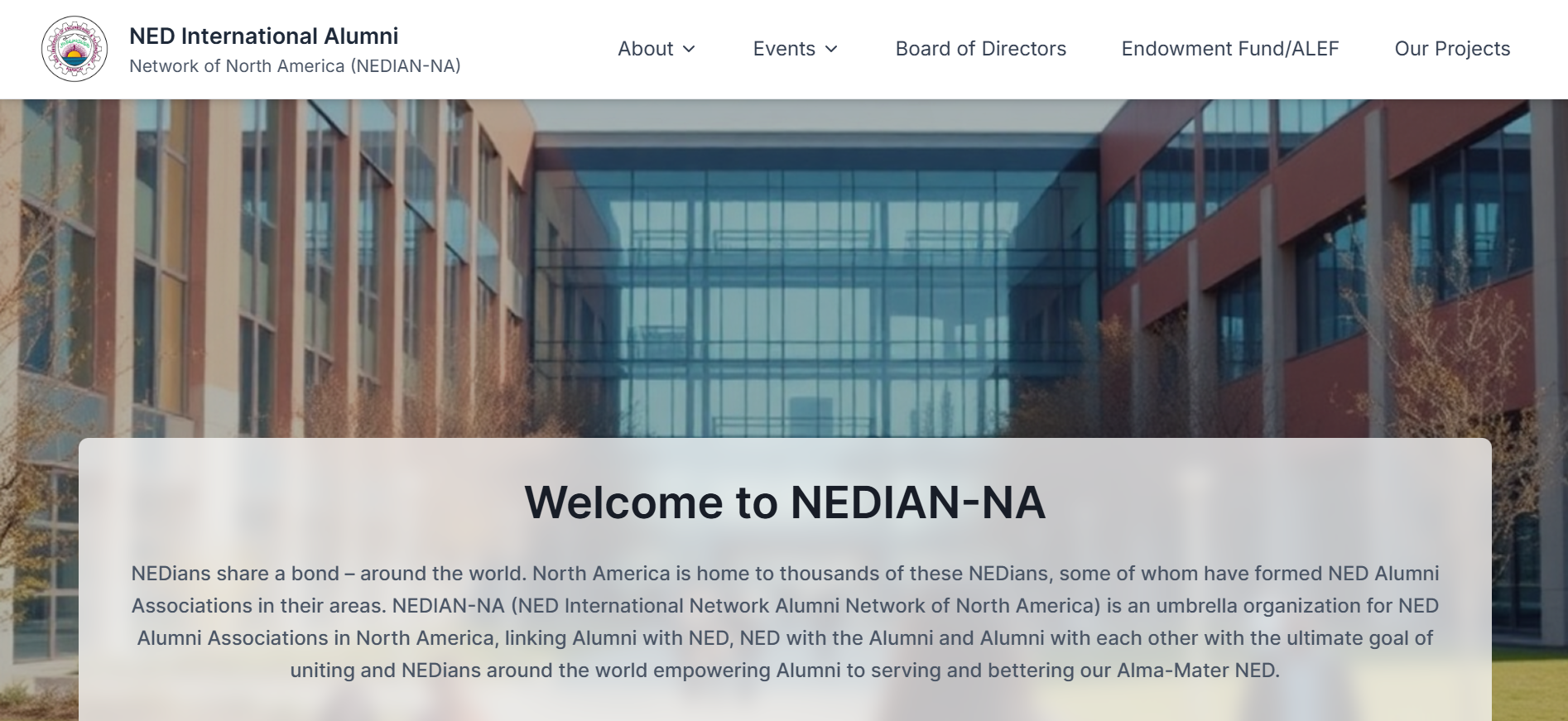 NED University Platform